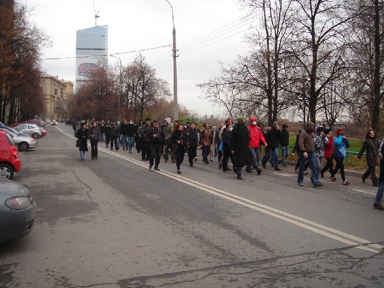 Московский «Марш Антикапитализм»