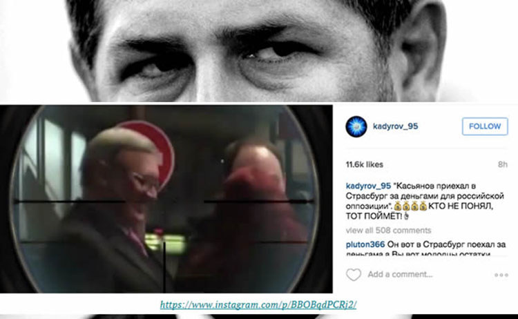 Кадыров грозит терактами. И не надо больше говорить, что это не санкционировано Путиным kadirov navalnii kasyanov