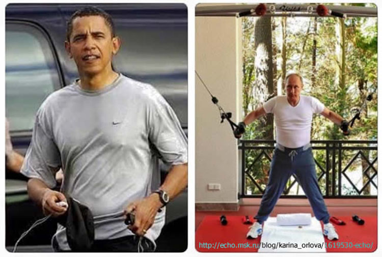 obama vs putin