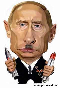 putin karicature