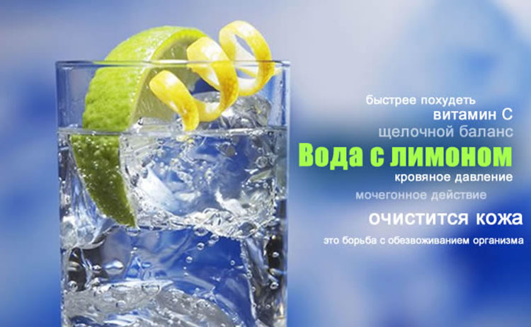 7 причин выпить стакан воды с лимонным соком water limon