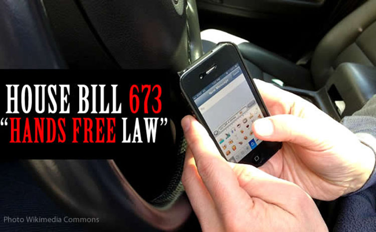 Reminder: Hands-Free Law Goes Into Effect July 1 hands-free law_2018