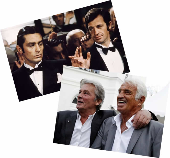 Jean-Paul Belmondo_Alain_Delon