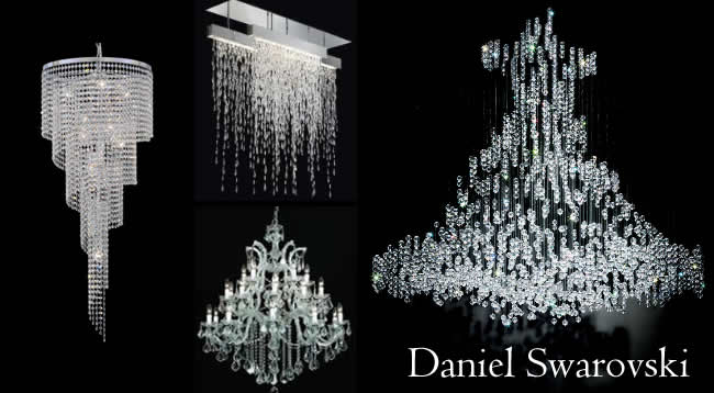 Daniel Swarovsk chandeliers