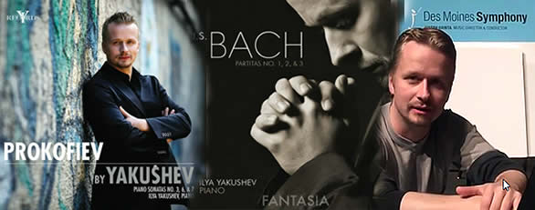 Interview with Ilya Yakushev, winner of the 2005 World Piano Competition in Cincinnati Ilya Yakushev Atlanta Interview photo