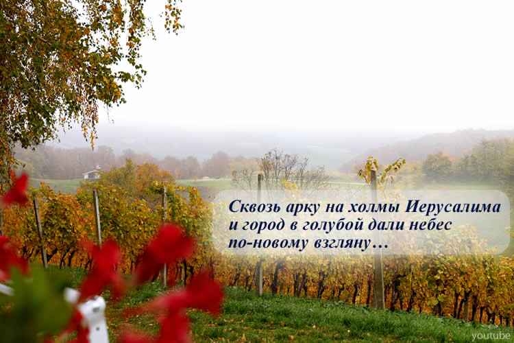 ВИКТОРИЯ ЛЕВИНА: Из цикла «ПРИБЛИЖАЯСЬ К ИЕРУСАЛИМУ»