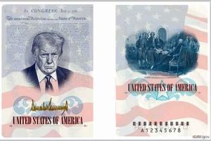 Лицо Трампа появится на американском паспорте