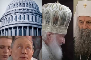 Белый дом встречается с духовенством Русской Православной Церкви, поддерживающим войну