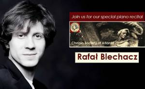 Join us for our special piano recital - Rafał Blechacz