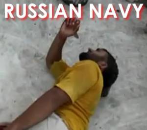 RUSSIAN NAVY CAPTURES SOMALI PIRATES